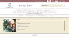 Desktop Screenshot of antoniobruni.it
